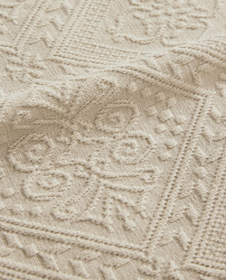 Zara Home покрывало из хлопка, бежевый · 1162/006