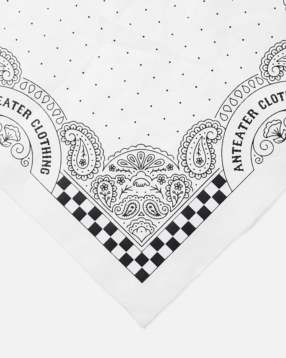 Бандана Anteater  Chess белая
