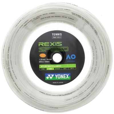 Теннисные струны Yonex Rexis Speed (200 m) - white