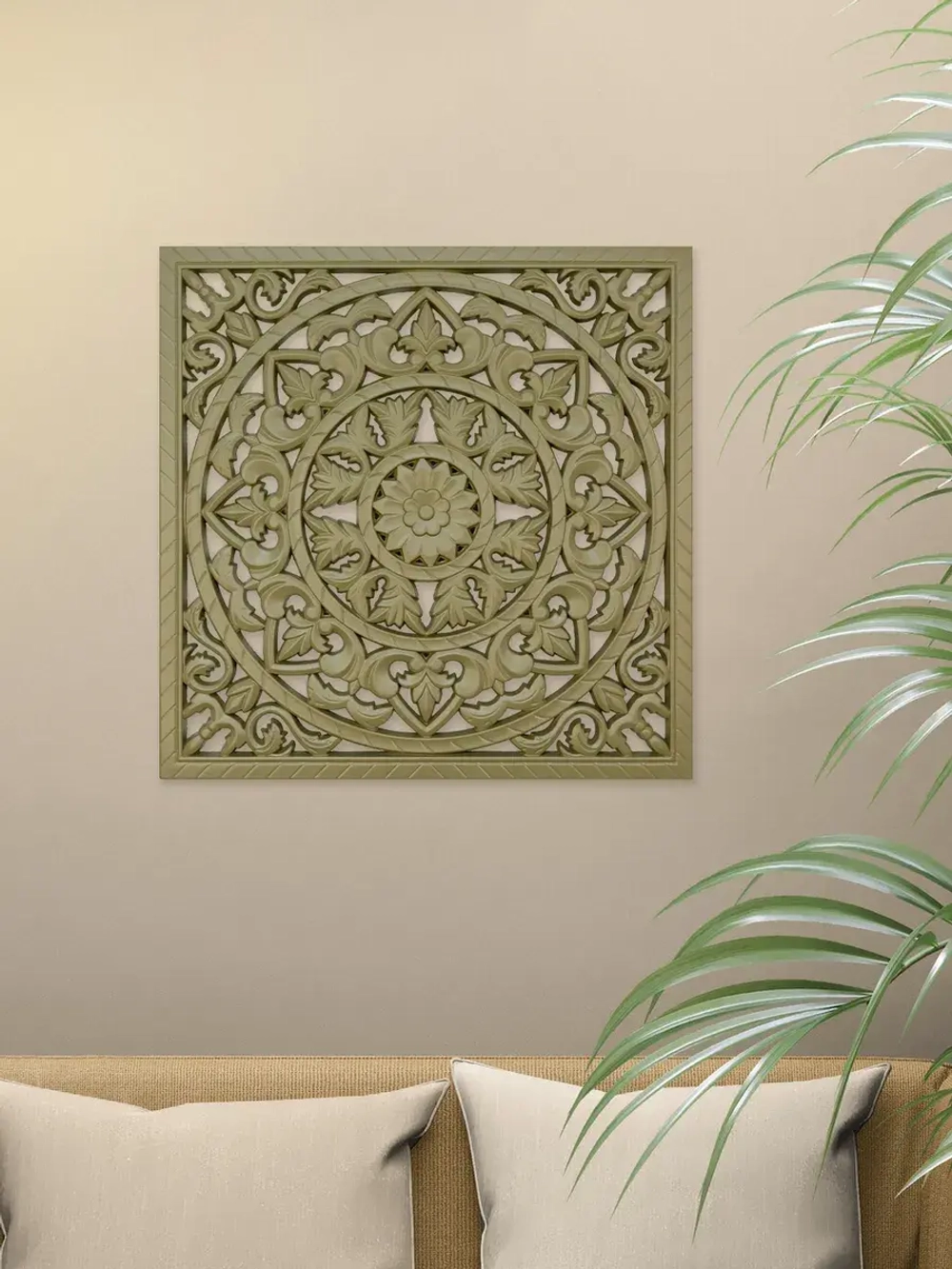 Панно на стену для интерьера 49*49 см