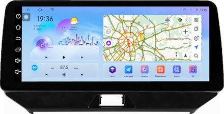 Магнитола для Toyota Venza 2, Harrier 4 XU80 2020+ (экран климата снизу, рамка LUX) - FarCar монитор 12.3" 2K QLED на Android 14, TS10, CarPlay, 4G SIM-слот