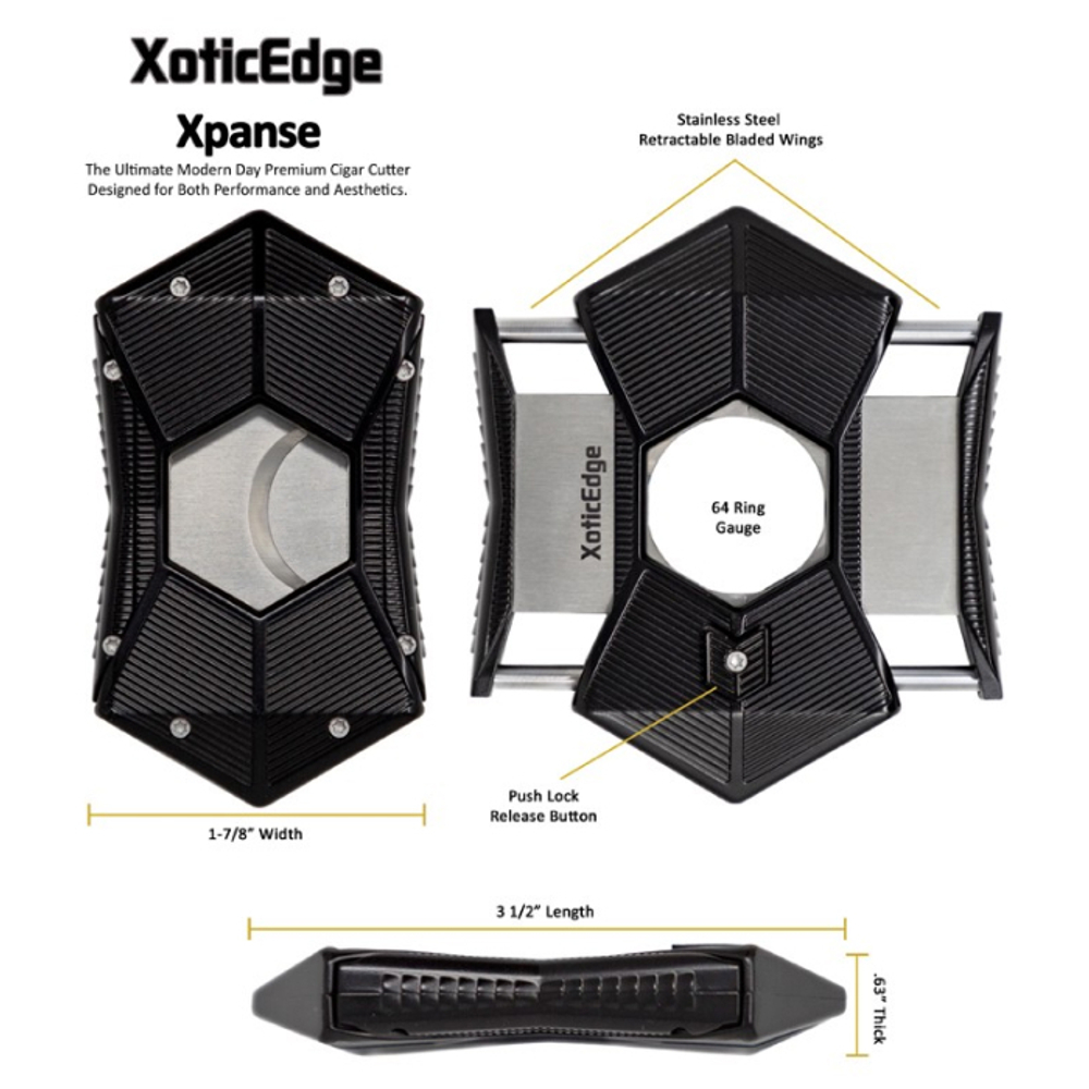Гильотина Aficionado XEEXP BK Xotic Edge Xpanse Black