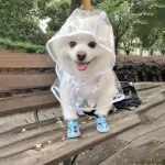 Дождевик для мелких пород собак «KOMFORT», прозрачный, р XL