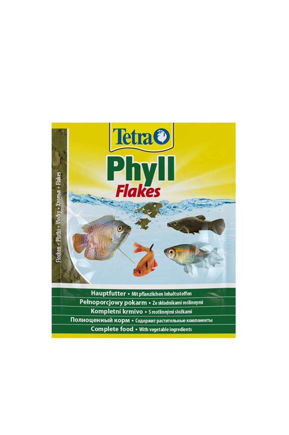 Tetra Phyll 12г пакет растительные хлопья