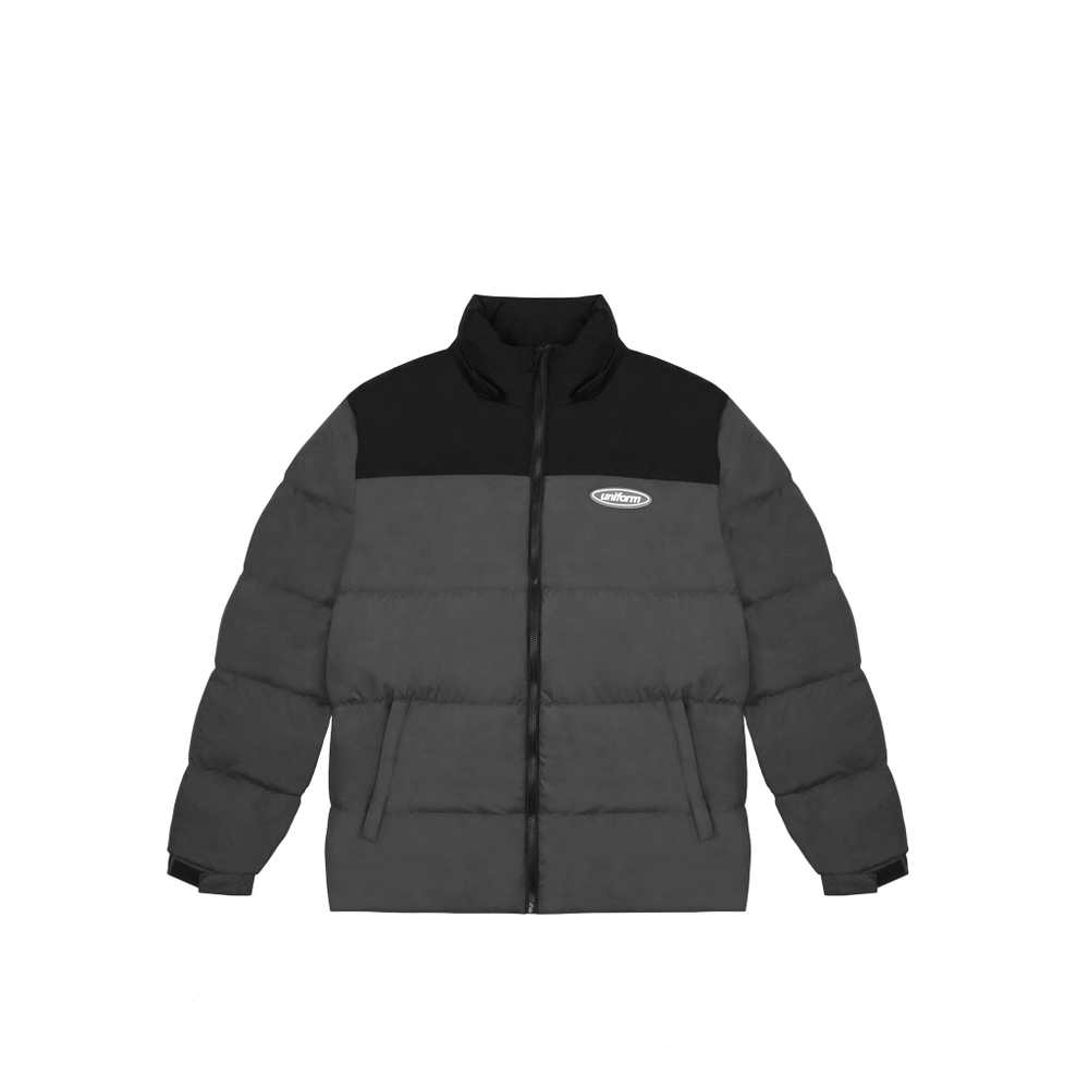 КУРТКА UNIFORM DOWNJACKET STREET ЧЕРНЫЙ/СЕРЫЙ