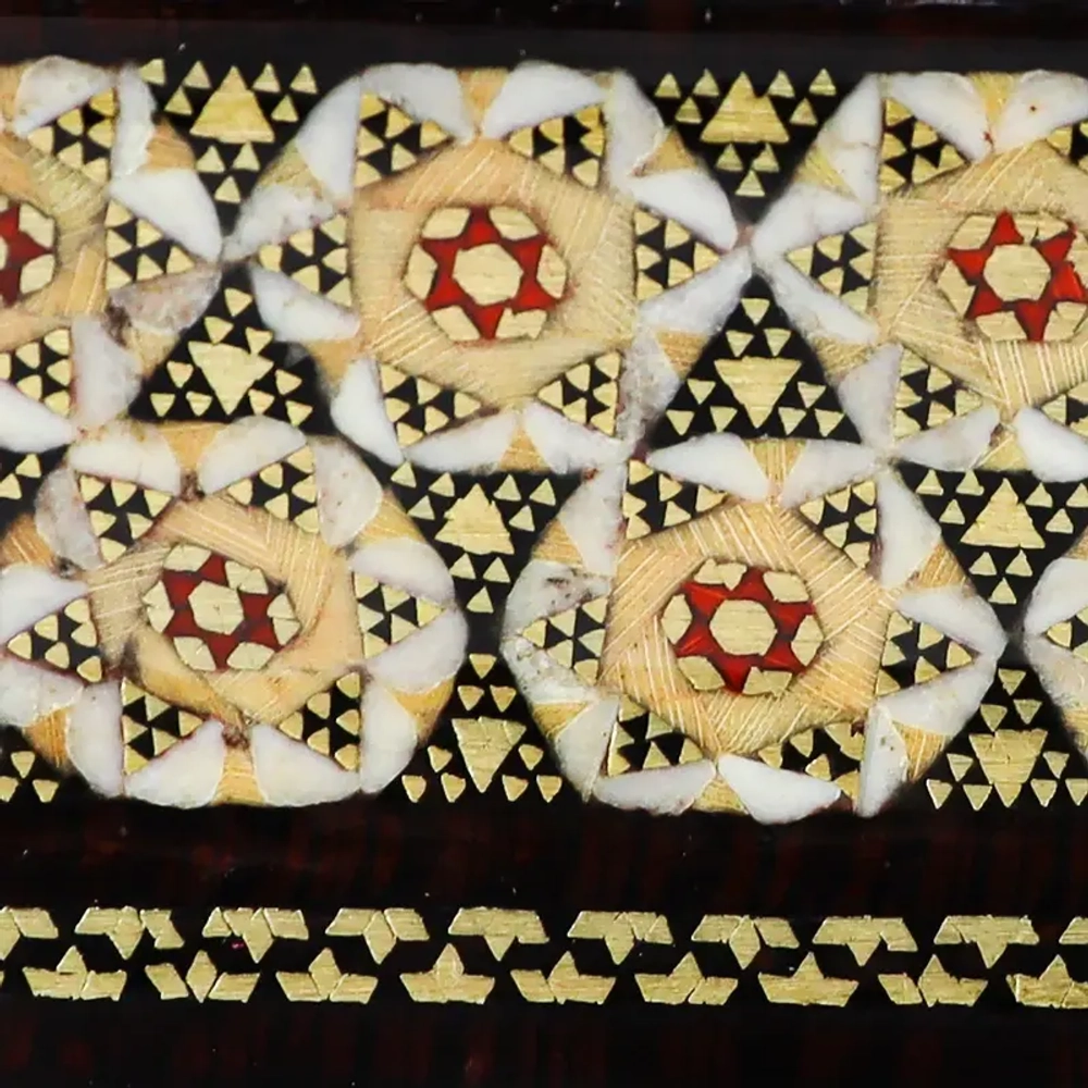Шкатулка Хатам Кари 112 (khatam-kari) сувенир из Ирана в технике хатамкари