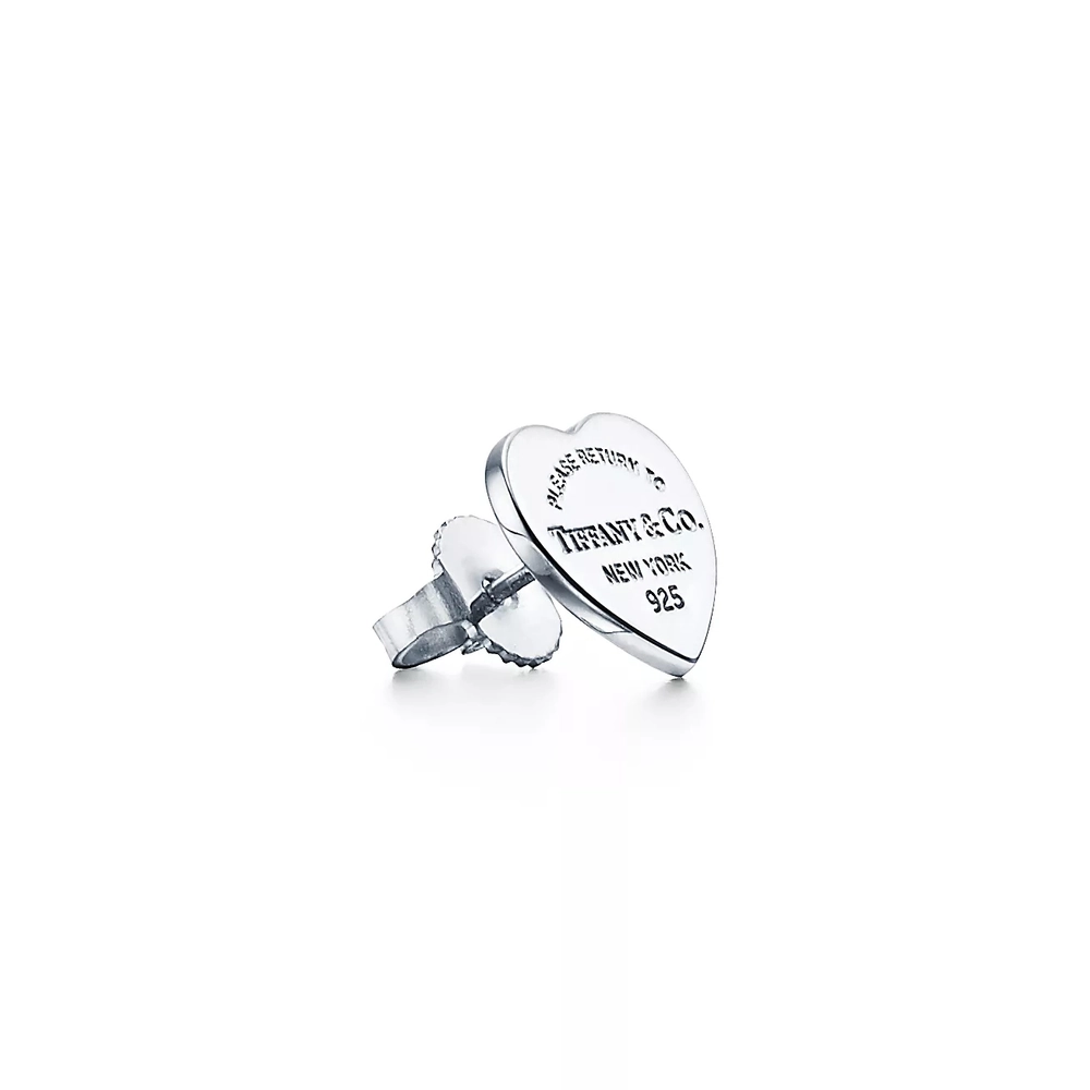 Серьги из серебра 925 в форме сердца Tiffany, Тиффани💠В наличии