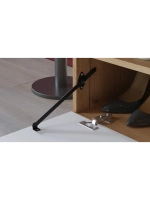 Прихожая с вешалкой Дуб Крафт золотой 190х43х226