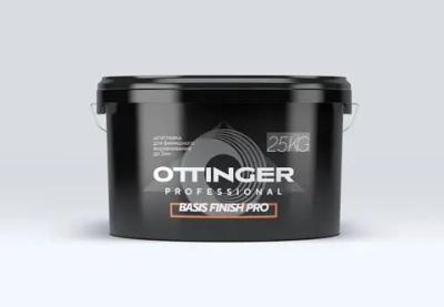 Шпаклевка готовая акриловая OTTINGER Basis Finish Pro белая 25кг