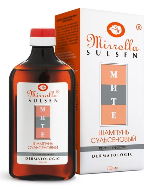 Mirrolla Сульсен Мите шампунь против перхоти 250 мл