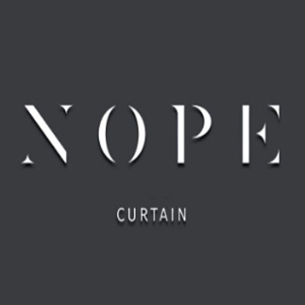 Тюль-сетка крупная, низ плотный купон Nope арт BF002 col 5589 (высота 280 см)