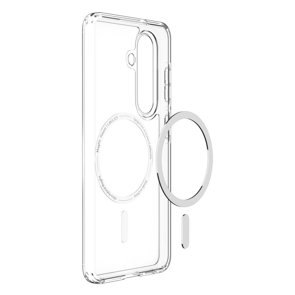 Чехол Spigen Ultra Hybrid Mag Magsafe Galaxy S26+ Plus Clear White