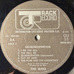 The Who ‎– Quadrophenia 2LP (Франция 1973г.)