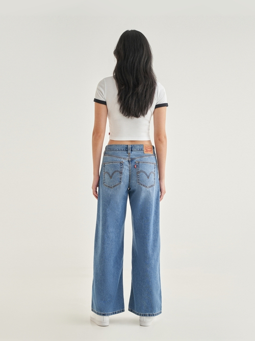 Женские свободные прямые джинсы Levi's '94 Baggy Wide Leg A5929-0008