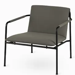 Лаунж-кресло Bam серое