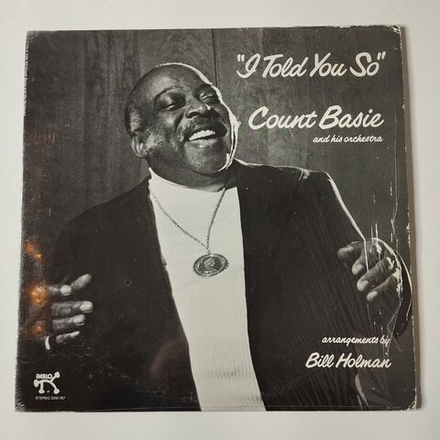 Винтажная виниловая пластинка LP Count Basie And His Orchestra I Told You So (USA 1977)