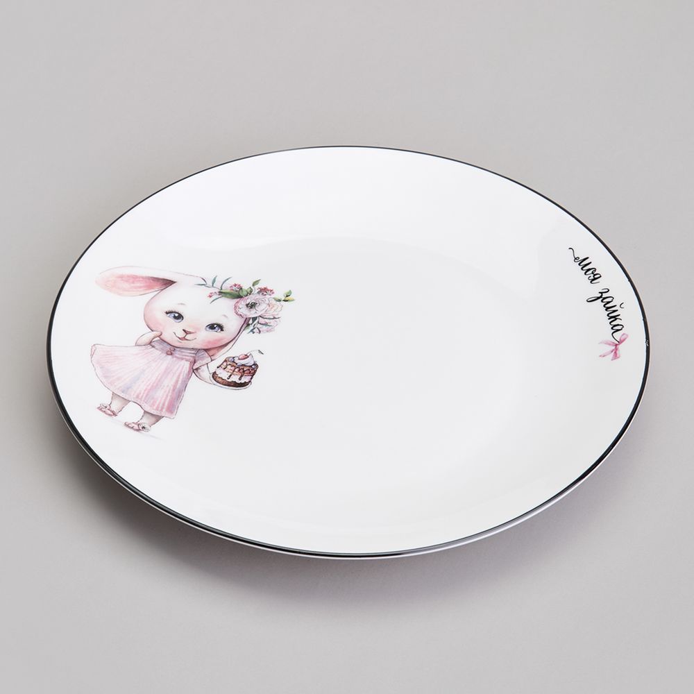 НАБОР ПОСУДЫ LEFARD МОЯ ЗАЙКА, 3 ПР.: САЛАТНИК 470МЛ, ТАРЕЛКА 20СМ, КРУЖКА 220МЛ