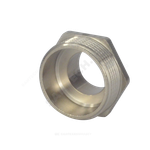 Ниппель латунь никель переходной Ду 40х20 (1 1/2"х3/4") НР SantechSystems