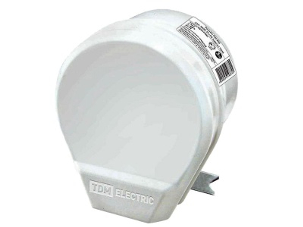 Разъем РШ-ВШ 2Р+РЕ СУ белый 32А 250В TDM