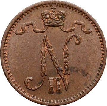 1 пенни 1912 (монета для Финляндии)