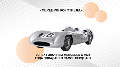 БИЗНЕС-КЕЙС: УСПЕХ "СЕРЕБРЯНЫХ СТРЕЛ" ОТ МЕРСЕДЕС