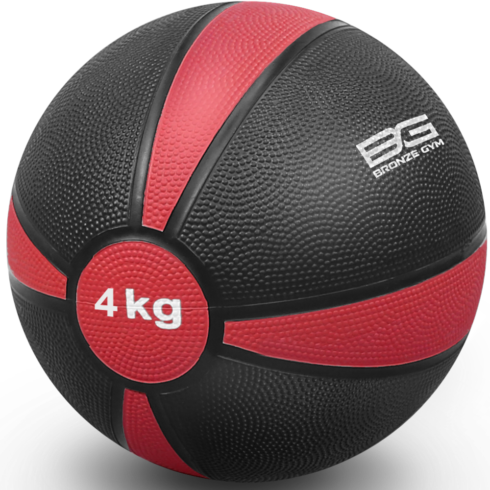 Медбол резиновый BRONZE GYM, 4 кг.