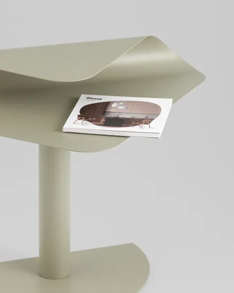 Журнальный столик Cornea металл оливковый