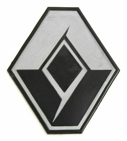 Коврик на панель BIG LOGO TOYOTA 19,5*13 KING BIG LOGO