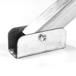 Раскладушка туристич. &quot;СЛЕДОПЫТ&quot; в чехле, 1750х650х400 мм, труба оцинк. 25х25 мм