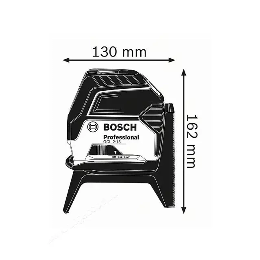 Лазерный уровень BOSCH GCL 2-50 + RM1 + BM3 + LR6 + кейс