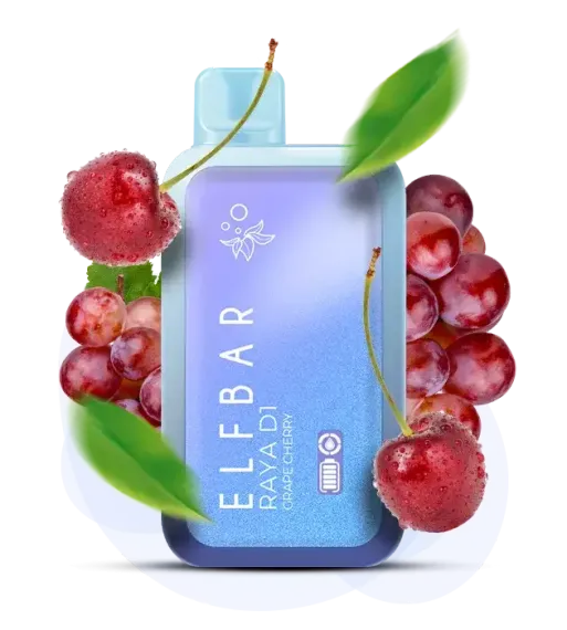 ELF BAR RAYA D1 - Grape Cherry (5% nic)