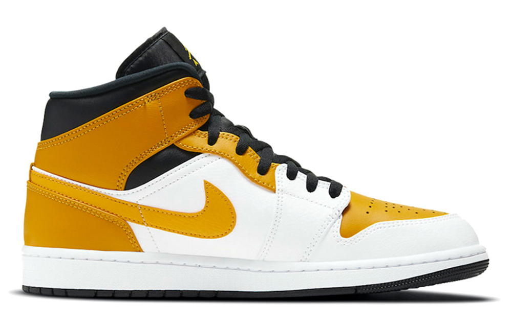 Кроссовки Jordan Air Jordan 1 Mid "University Gold"