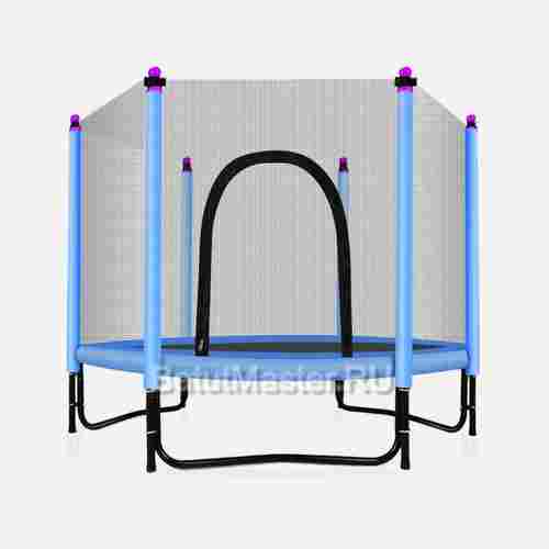 Батут с сеткой, диаметр 5 фт, синий