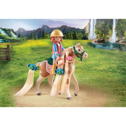 Playmobil - Лошади водопада Элли со своей лошадью 71639 / артикул   71639  / GTIN 4008789716392