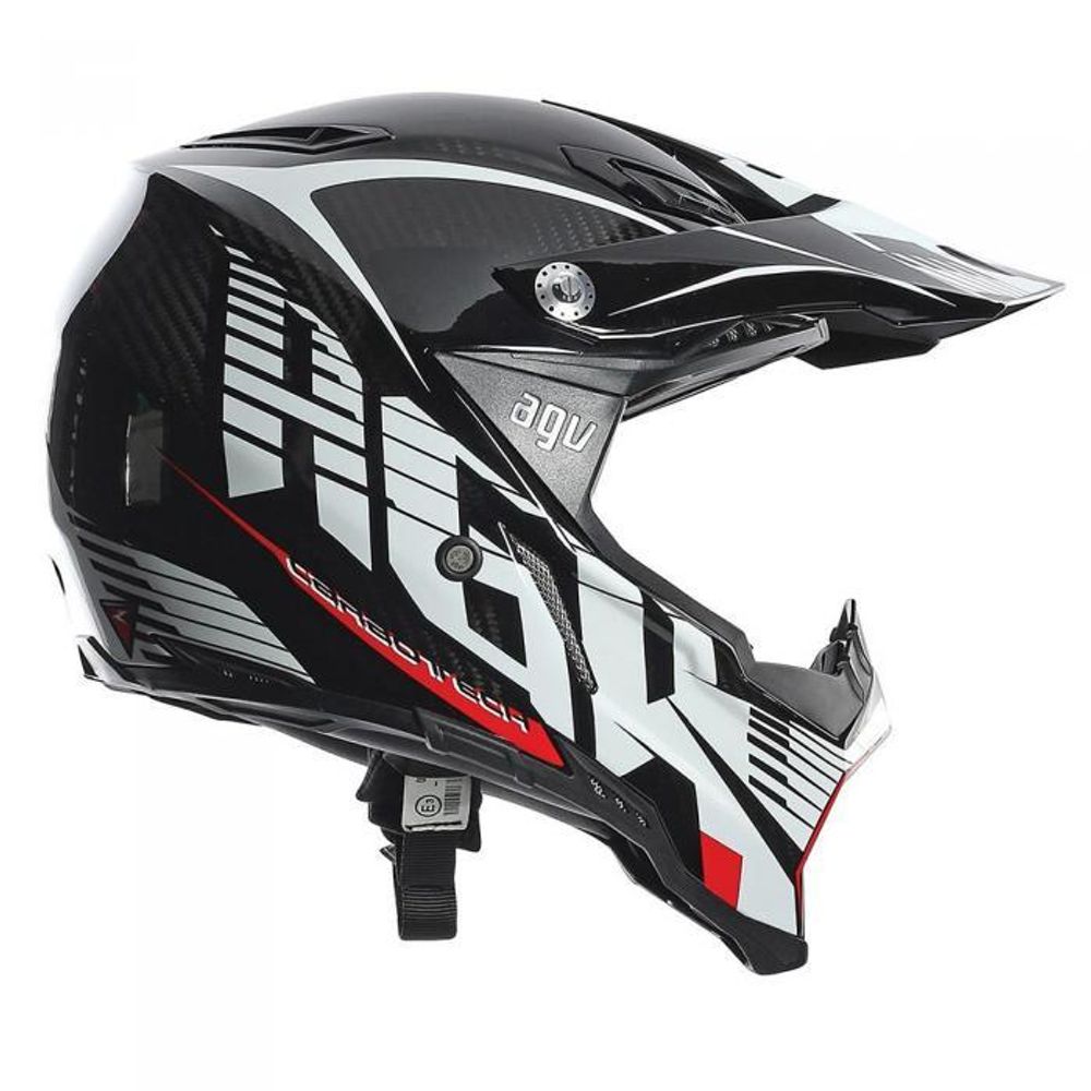 AX-8 Carbon Carbotech / Красно-белый