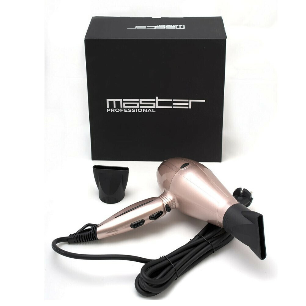 Фен MASTER Professional МР-305 PG Storm 2400Вт розовое золото