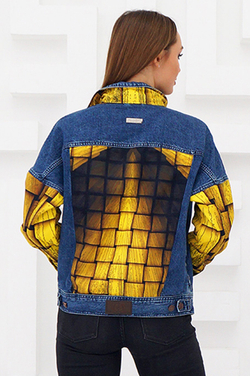 LIGVIANNI Джинсовая куртка Denim Jacket Sun