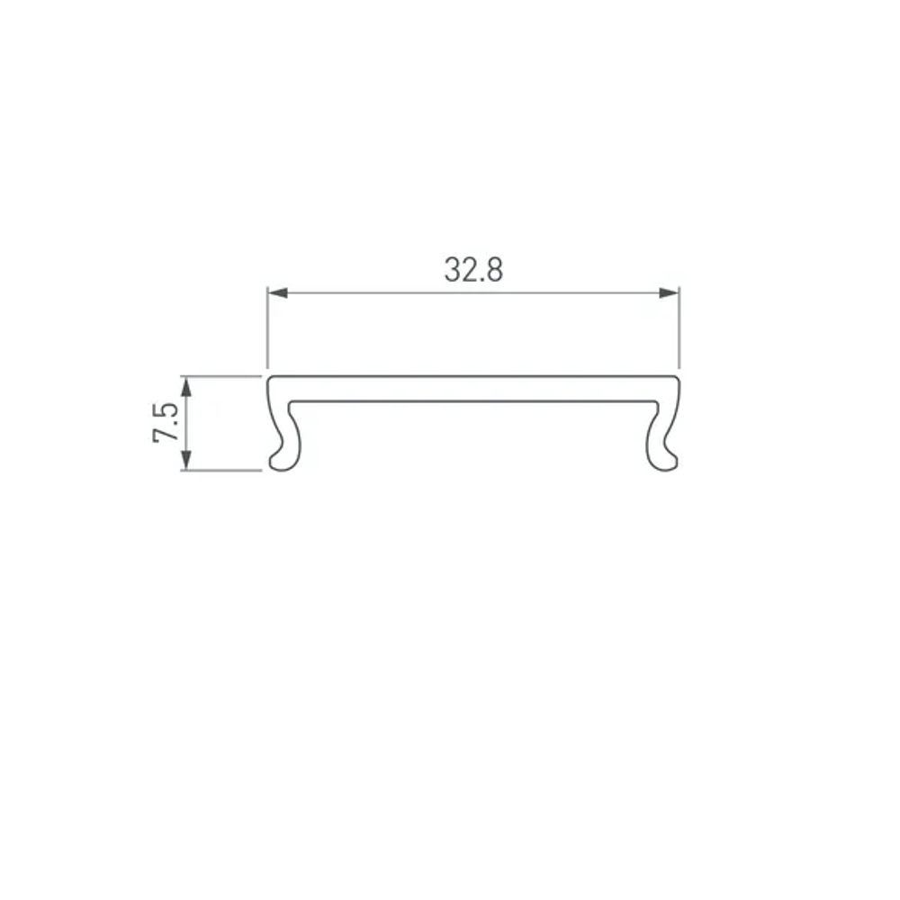 Экран ARH-LINE-3750A-2000 FROST (Arlight, Пластик) 019625