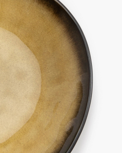 Чаша для салата 23.5см Serax Salad bowl black Pure черная