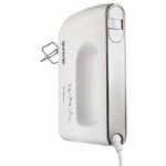 Миксер GORENJE M460CDC, 400 Вт, 5 скоростей, 2 венчика, 2 крюка для теста, белый, 7356