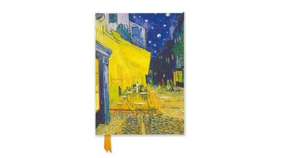 Bloknot \ Блокнот\ Notebook  Vincent van Gogh: Café Terrace (Foiled Quarto Journal