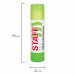 Клей-карандаш УСИЛЕННЫЙ STAFF Profit, 15 г, PVP-основа, 228661