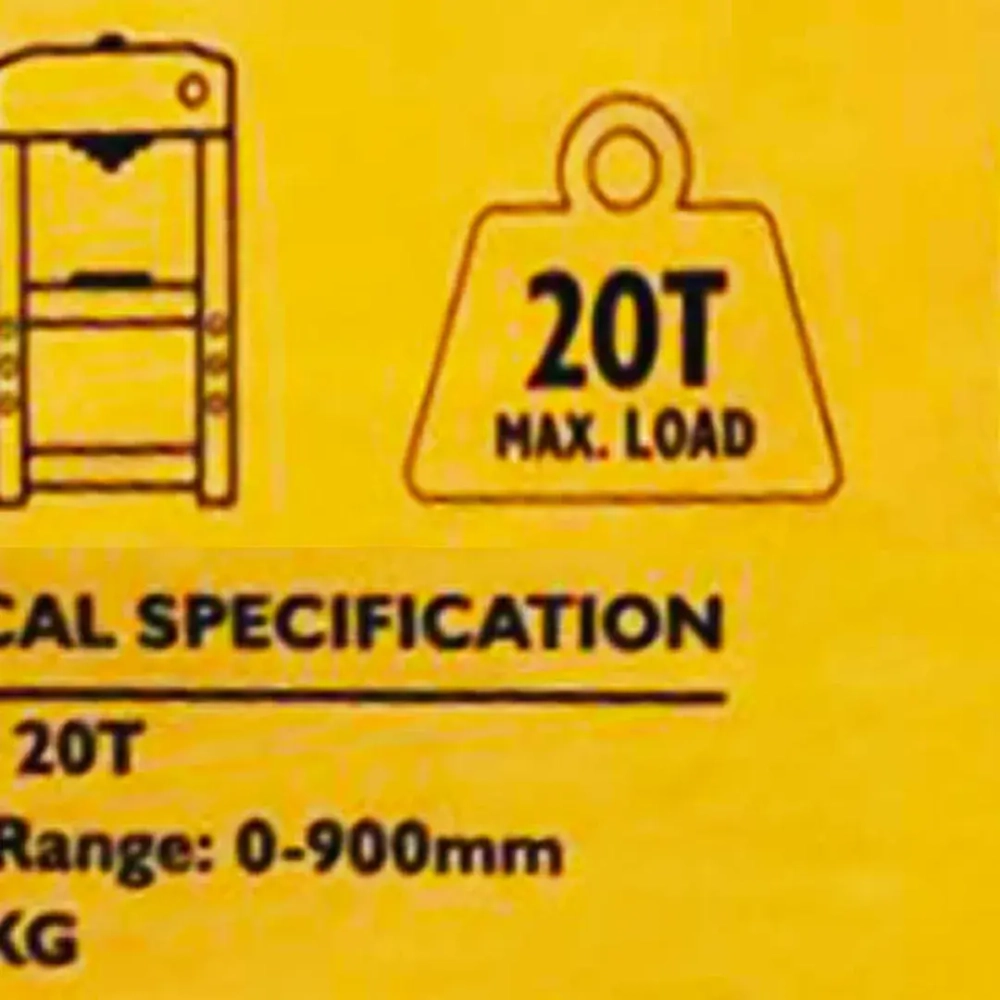 Пресс гидравлический напольный 20т JCB JCB-TY20030