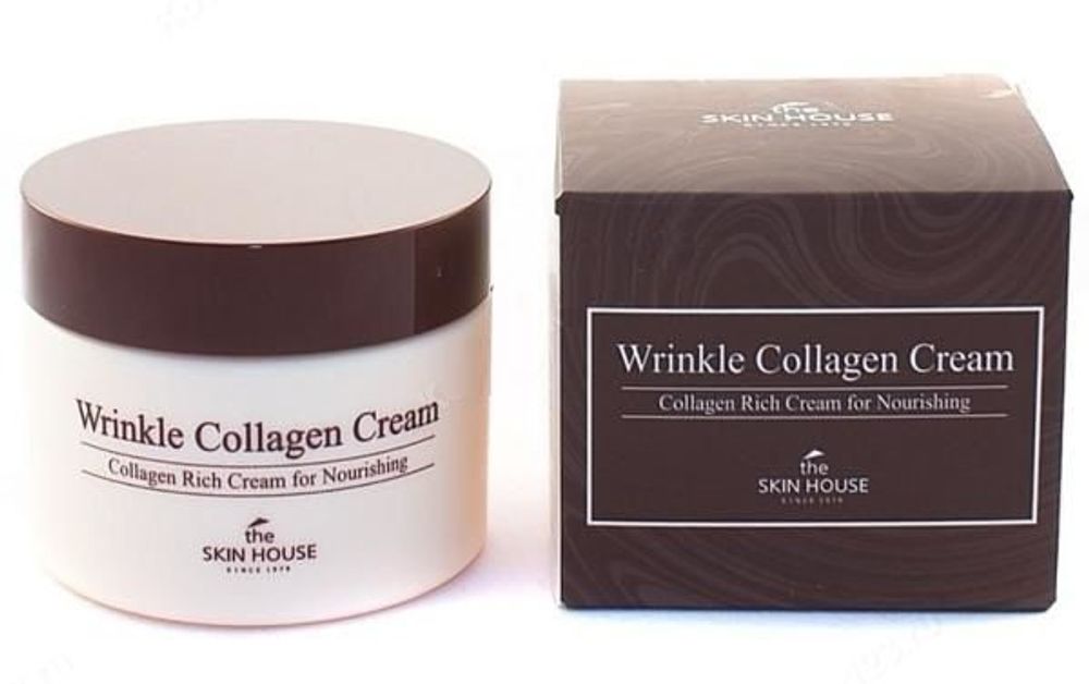 Коллагеновый антивозрастной крем, 50 ml,  The Skin House Wrinkle Collagen Cream