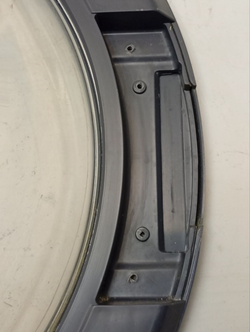 WMSD7105B кт17 Дверца люка в сборе стиральной машины Hotpoint-Ariston C00294779 б/у