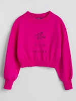 Розовый костюм для девочки на осень