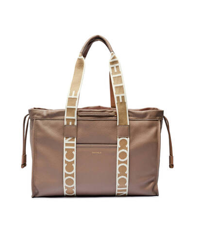 Кожаная сумка-шопер Coccinelle - бежевый(E1 R7B 11 01 01)