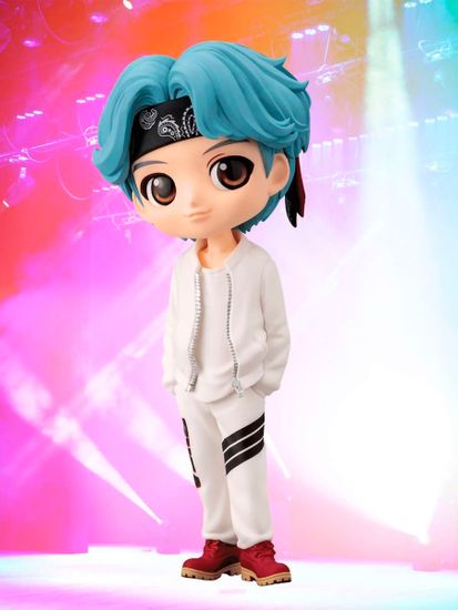 Фигурка Q Posket TinyTAN MIC Drop BT21 BTS Suga BP18653P