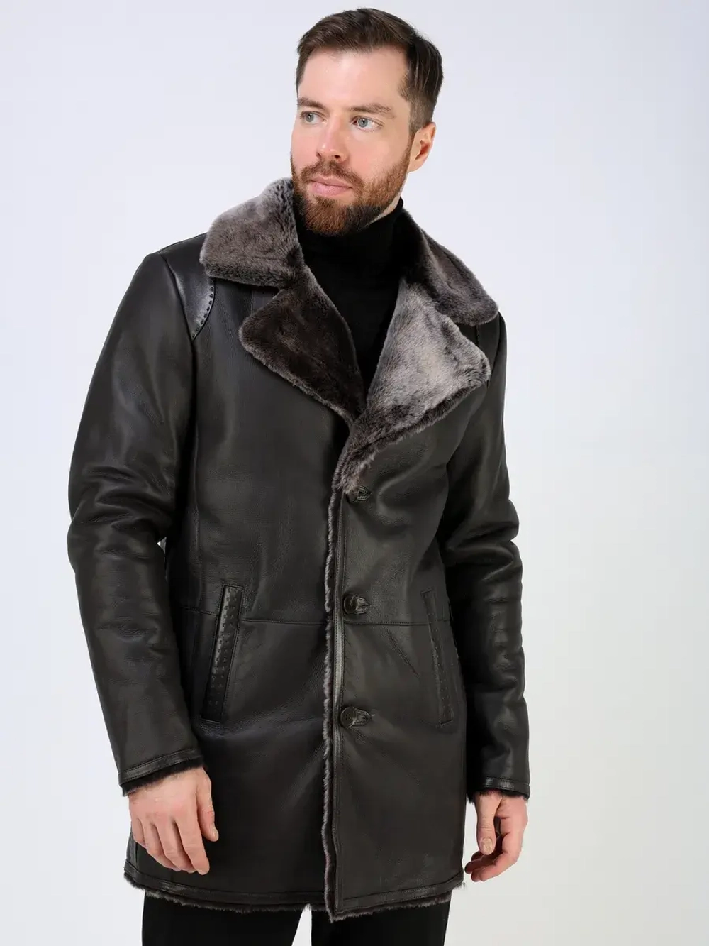 Дубленка зимняя натуральная