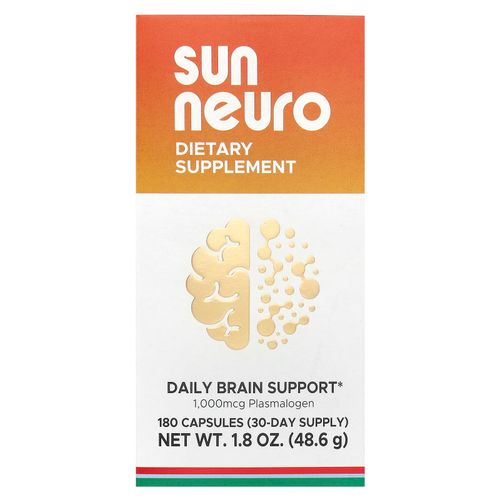 Sun Chlorella, Sun Neuro, 180 капсул (166 мкг в капсуле)